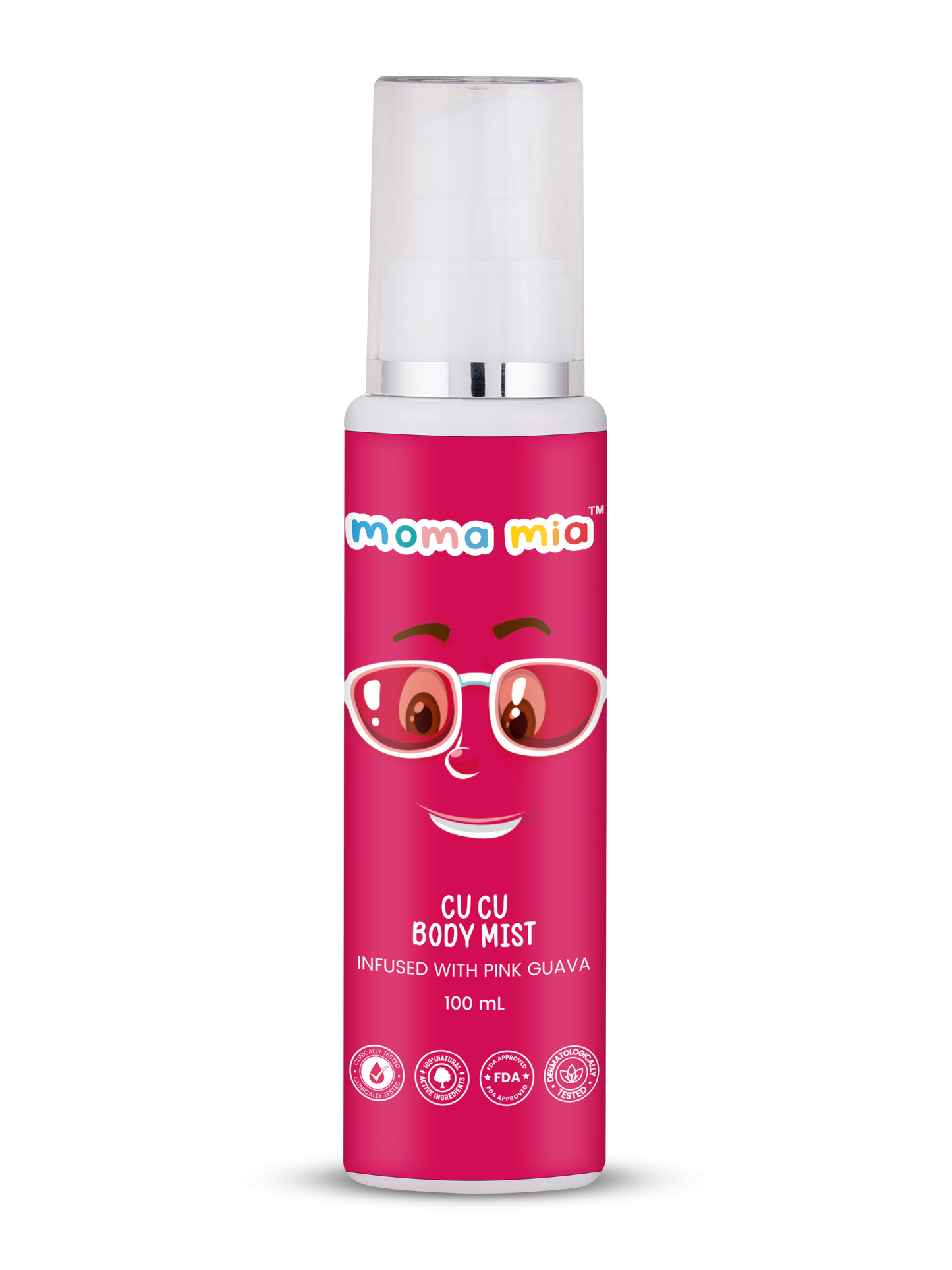 Body Mist For Kids I Cool and Refreshing I Pink Guava for Sun Protection | Non-Sticky & Light