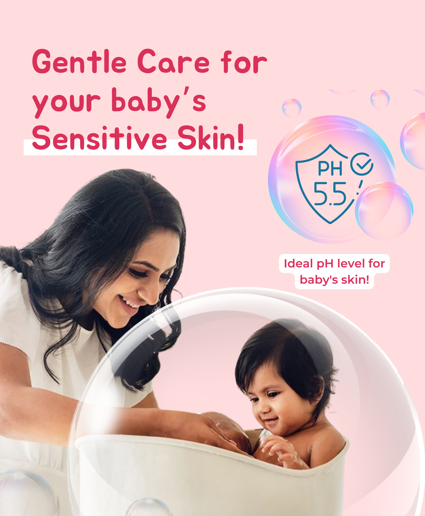 Body Mist For Kids I Cool and Refreshing I Pink Guava for Sun Protection | Non-Sticky & Light