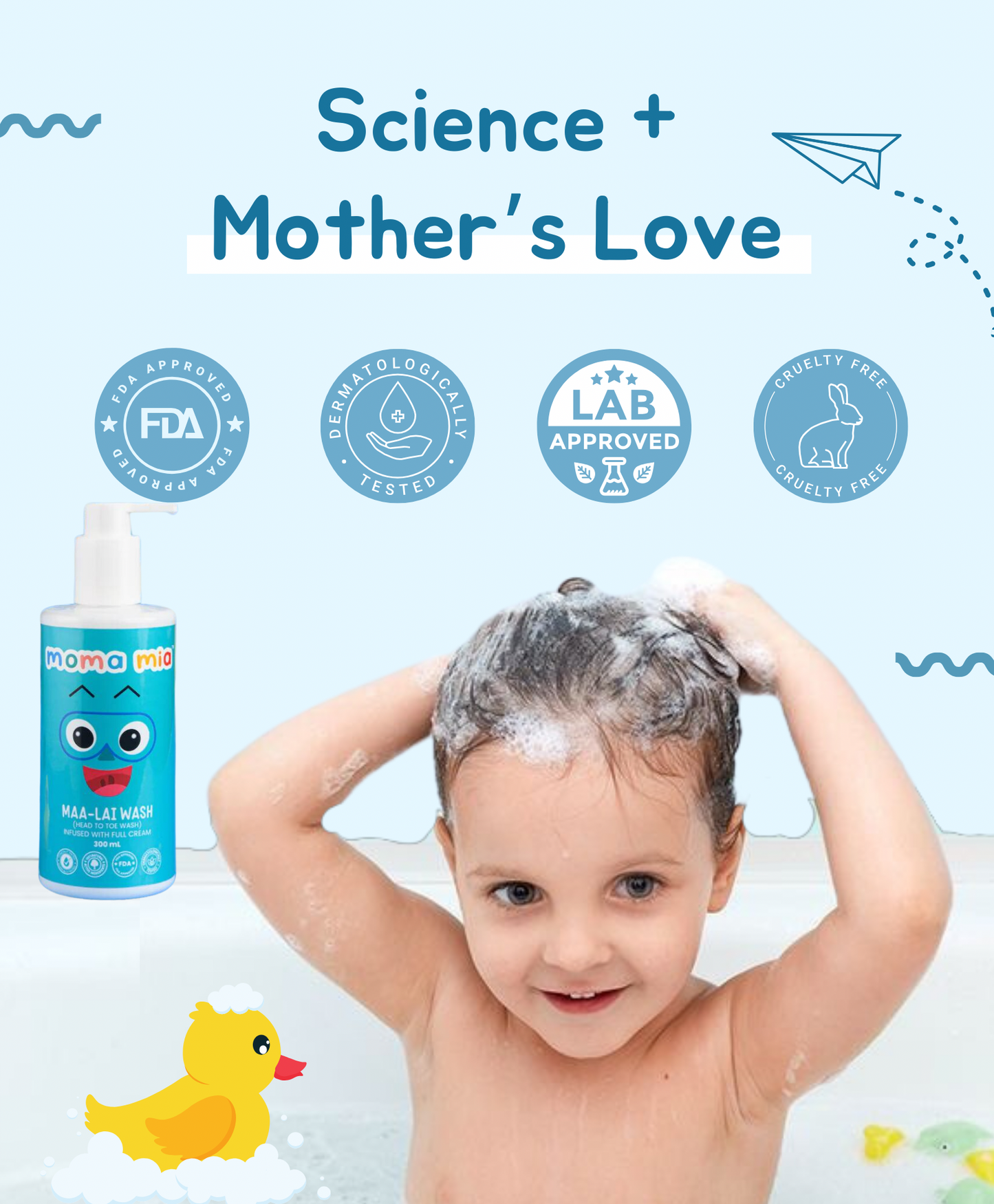 Combo I Milky Soft Body Lotion and Malai Body Wash I 24-Hour Moisturisation I Contains Malai, Chia Seeds and Quinoa