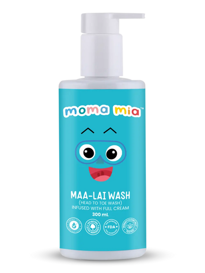 Malai Wash I Gentle & Nourishing Body Wash and Shampoo I With Malai and Quinoa I Tear-free formula