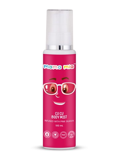 Body Mist For Kids I Cool and Refreshing I Pink Guava for Sun Protection | Non-Sticky & Light