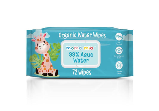 99% Pure Water Wipes for Sensitive to normal Skin 72 Pcs (pack of 1)