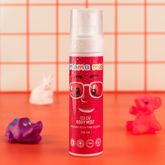 Body Mist For Kids I Cool and Refreshing I Pink Guava for Sun Protection | Non-Sticky & Light