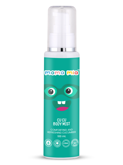 Body Mist For Kids I Cool and Refreshing I Cucumber for Sun Protection | Non-Sticky & Light